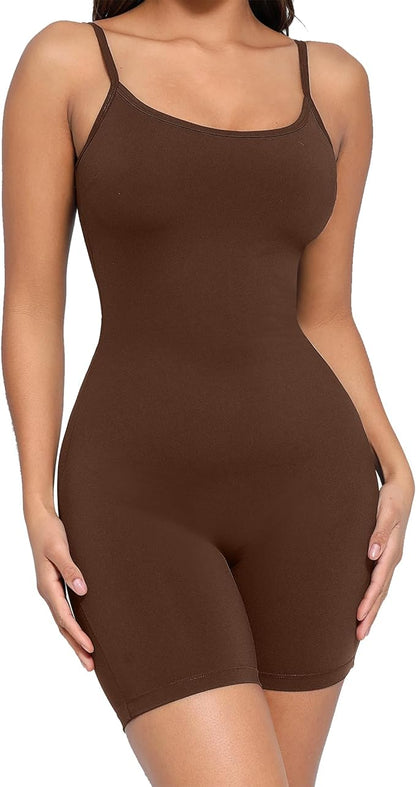 Mid-Thigh Shapewear Bodysuit