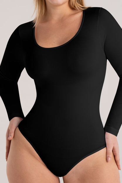 Long Sleeve Shapewear Bodysuit