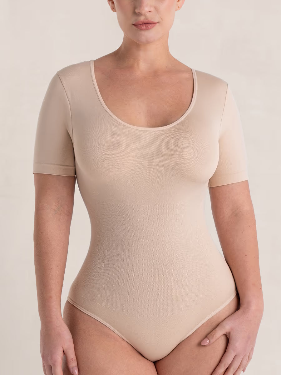 Short Sleeve Shapewear Bodysuit