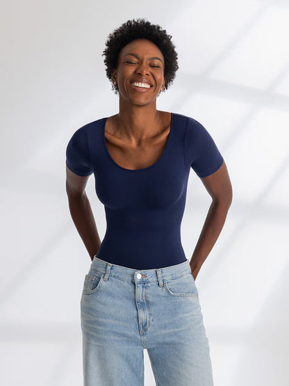 Short Sleeve Shapewear T-Shirt